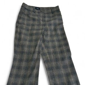 Theory Gray Checkered Women Pants, size XS